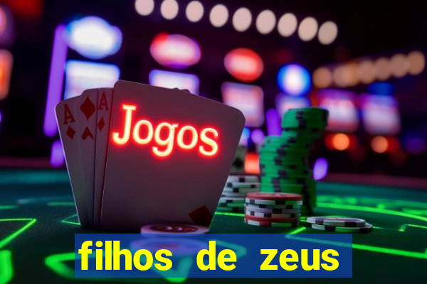 filhos de zeus mitologia grega